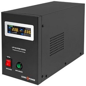 ИБП LogicPower LPY-B-PSW-500VA+ (350Вт)5A/10A, с правильной синусоидой 12V (LP4149)