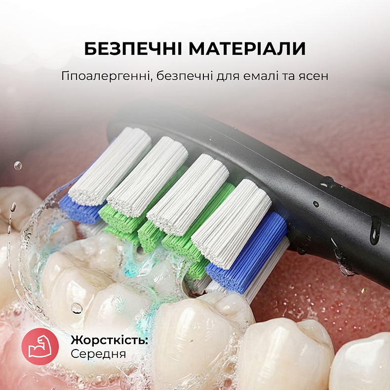 Насадка Oclean Professional Clean Brush Head P1C5 B06 6psc Black