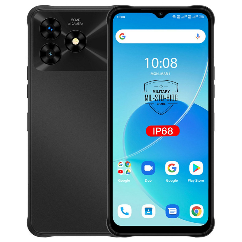 Смартфон UMIDIGI G5 Mecha 8/128GB Graphite Black (6973553523002)