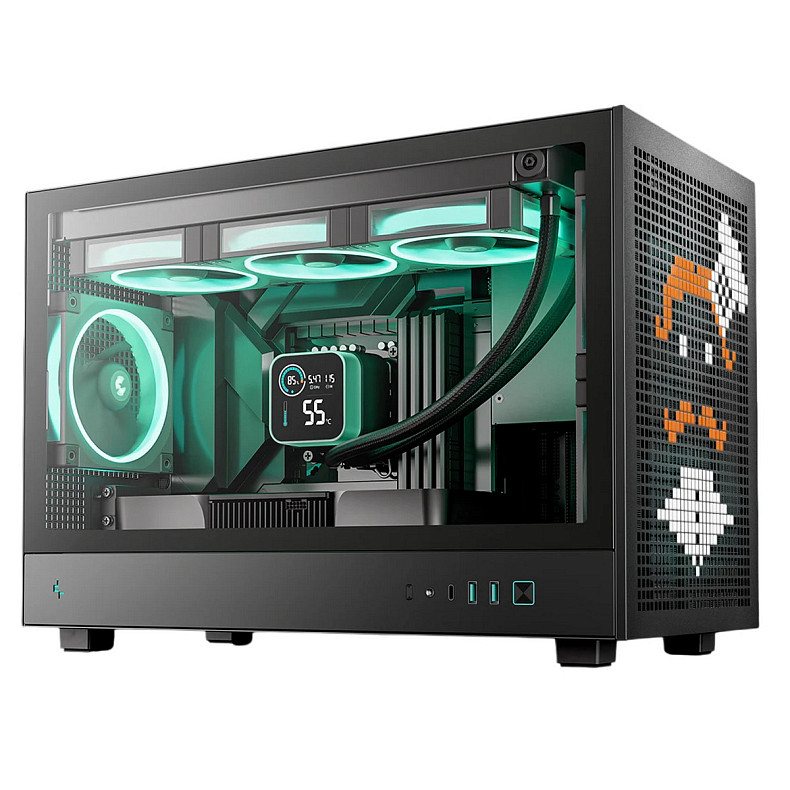 Корпус DeepCool CH260 Black (R-CH260-BKNGM0-G-1) без БП