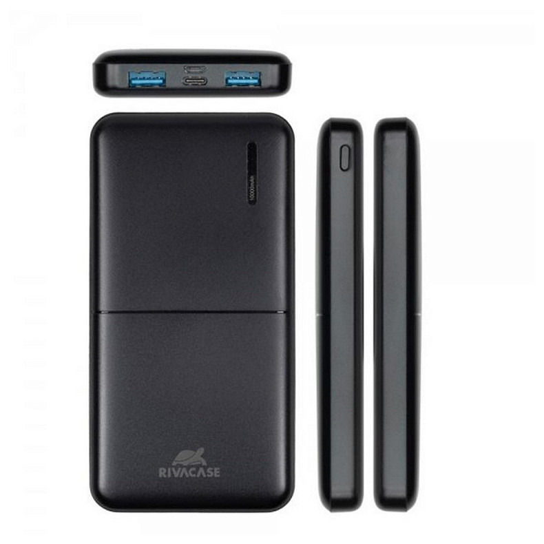 Универсальная мобильная батарея Rivacase Rivapower 10000mAh Black (VA2532)