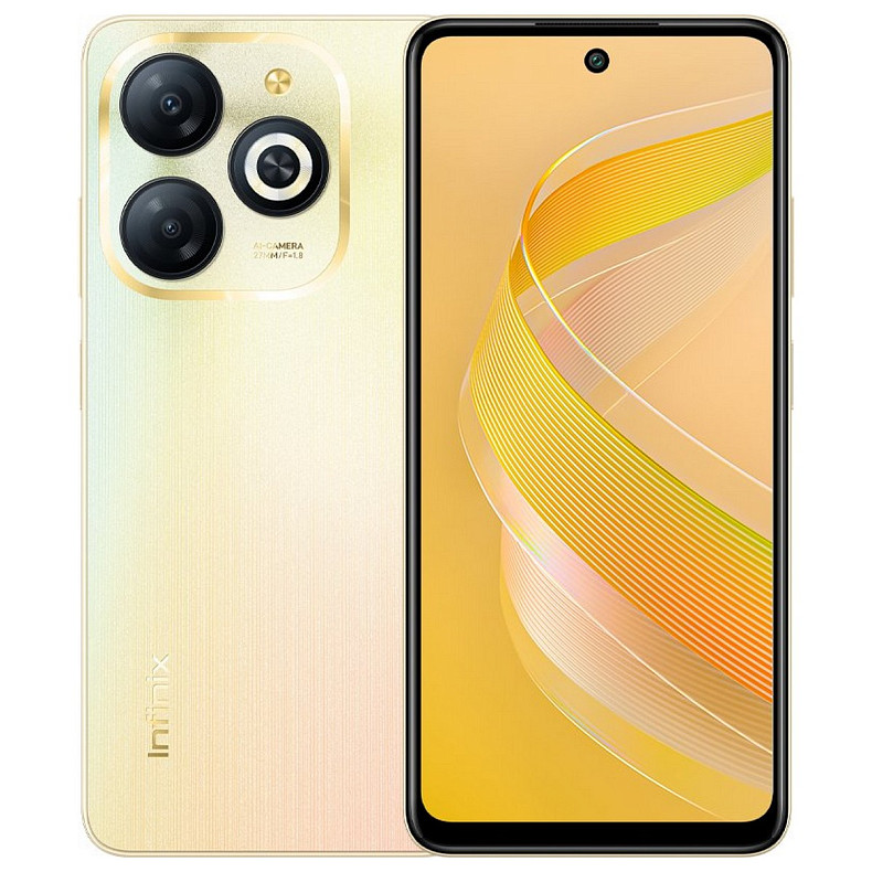 Смартфон Infinix Smart 8 X6525 2/64GB Dual Sim Shiny Gold_