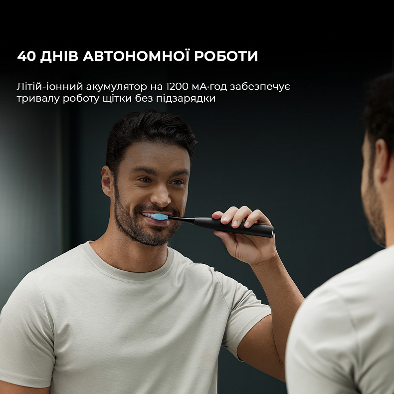 Електрична зубна щітка Oclean X Ultra 20 Set Electric Toothbrush Black