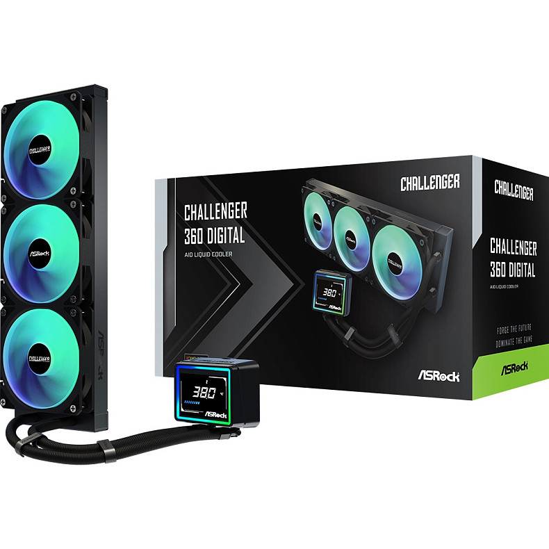 Система рідинного охолодження ASRock Challenger 360 Digital