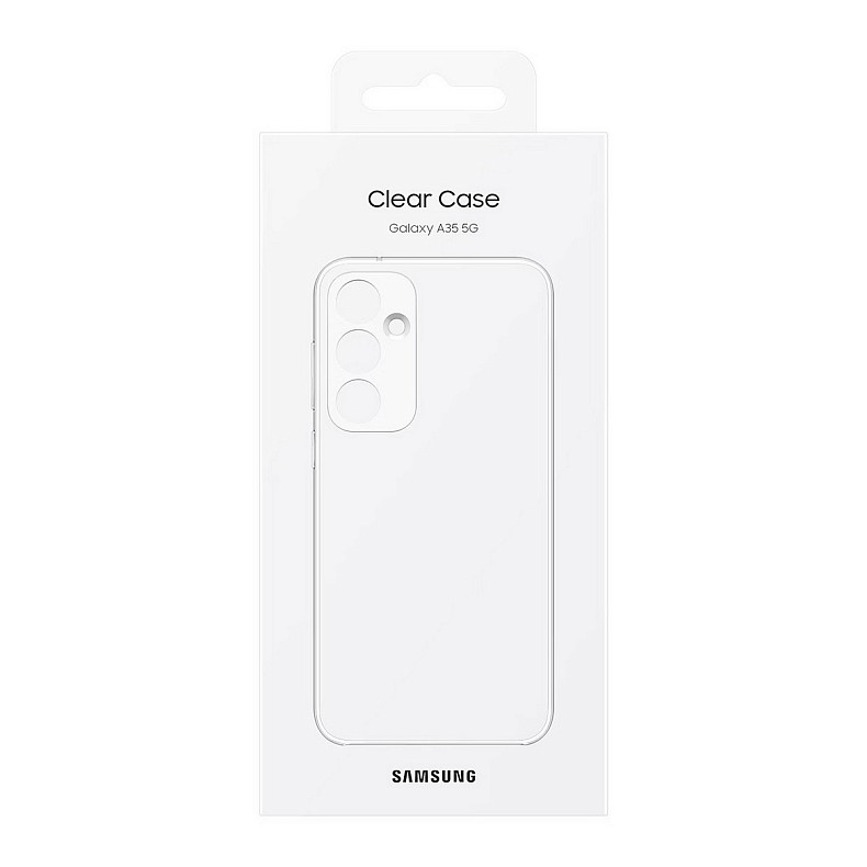 Чeхол-накладка Samsung Clear Cover для Samsung Galaxy A35 SM-A356 Transparent (EF-QA356CTEGWW)