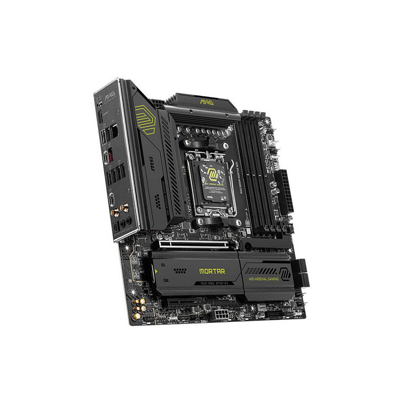 Материнская плата MSI MAG B850M MORTAR WIFI sAM5 B850 4xDDR5 M.2 HDMI WiFi BT mATX