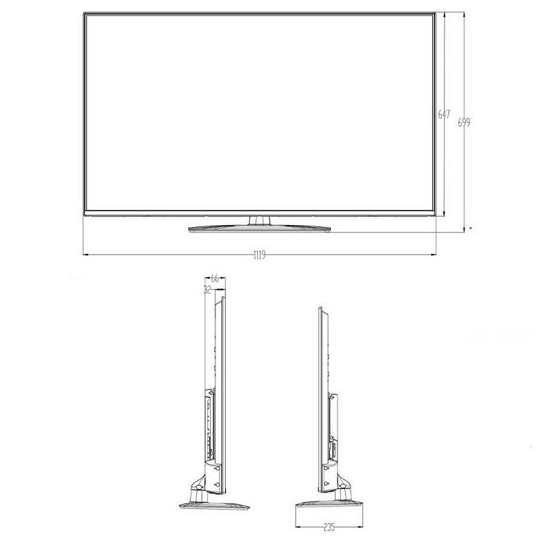 Телевізор AIWA QLED-850UHD-SLIM