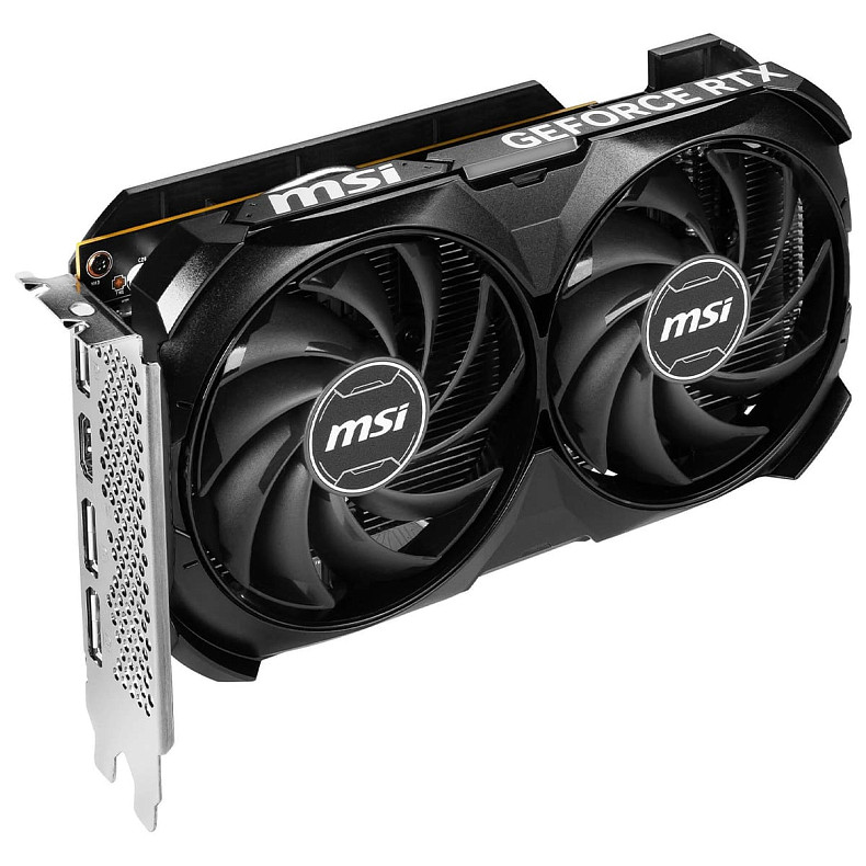 Відеокарта MSI GeForce RTX 4060 8GB GDDR6 VENTUS 2X BLACK OC (912-V516-004)