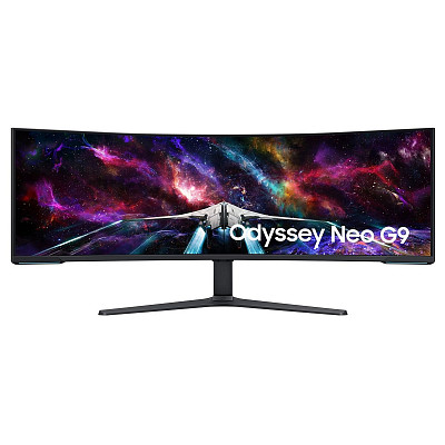 Монитор Samsung 57" Odyssey Neo G9 G95NC HDMI, DP, USB, VA, 7680x2160, 240Hz, 1ms