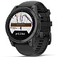 Спортивные часы GARMIN Fenix E 47mm AMOLED Slate Gray with Black Silicone Band