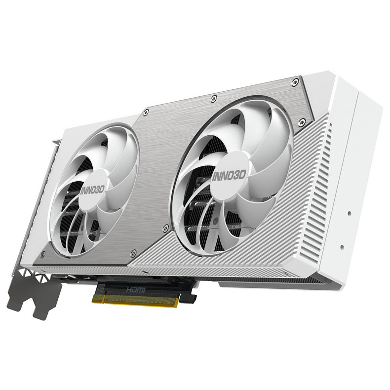 Відеокарта Inno3D GeForce RTX5070 TWIN X2 OC WHITE, 12GB GDDR7, 192bit, PCI Express 5.0
