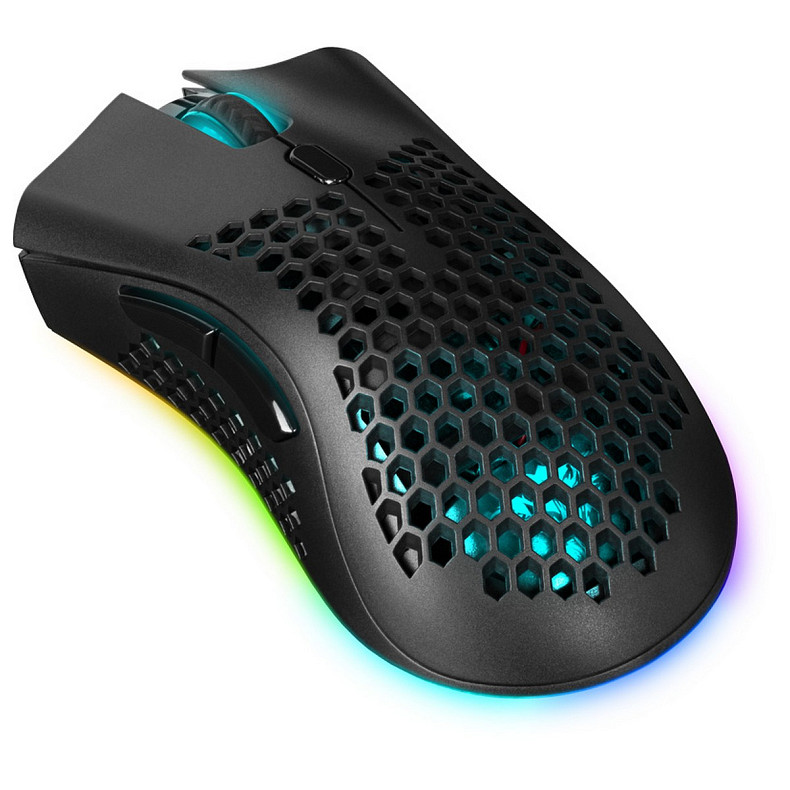 Мышь Defender Warlock GM-709L RGB, Black (52709)