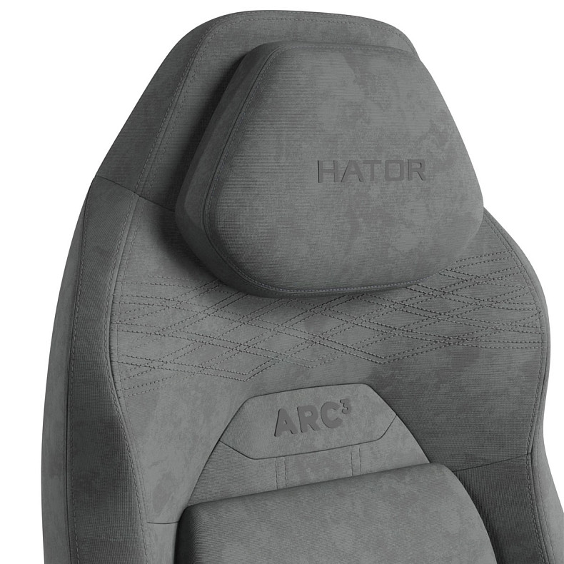 Кресло для геймеров HATOR Arc 3L Velour (HTC3446L) Grey
