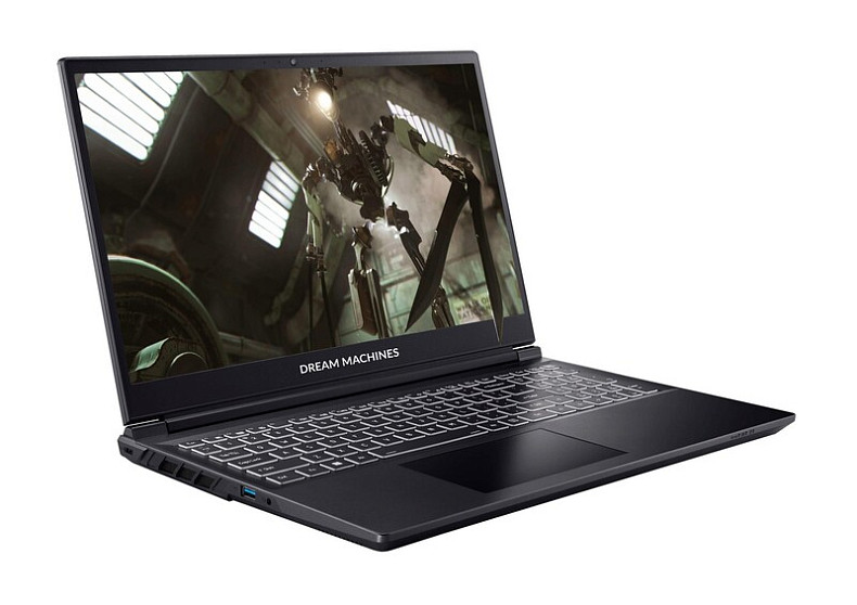Ноутбук Dream Machines RG4050-15 15.6FHD IPS, Intel i7-13620H, 16GB, F1TB, NVD4050-6, DOS, чорний