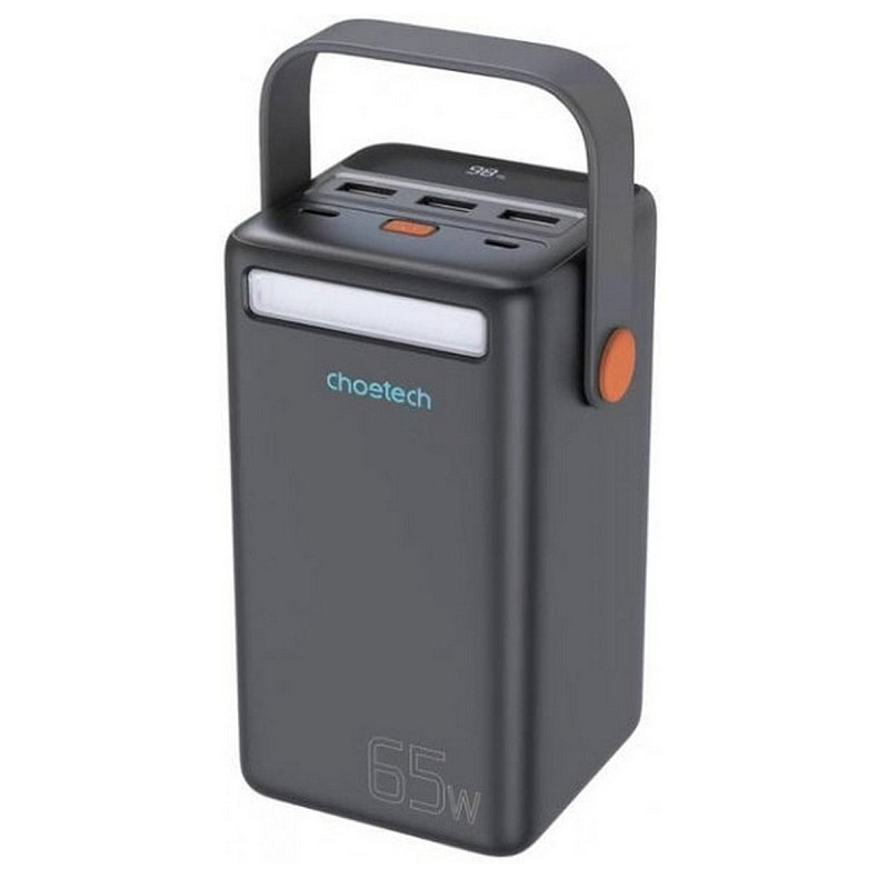 Універсальна мобільна батарея Choetech B664 50000mAh Black (B664-CCBE)