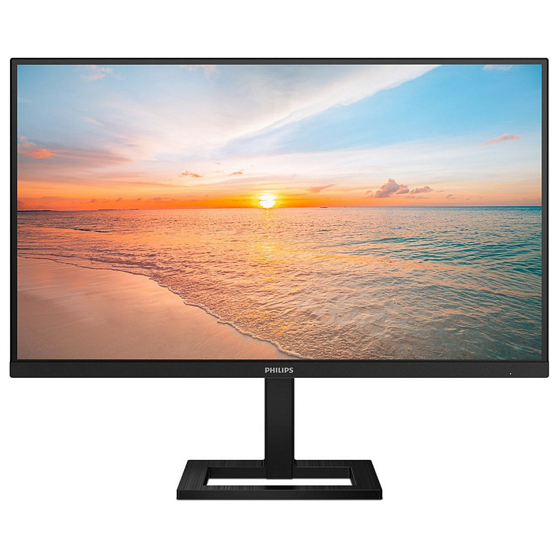 Монітор 27" Philips 27E1N1900AE, IPS, 4K UHD, 2xHDMI, USB-C, USB-hub, HAS, колонки, чорний