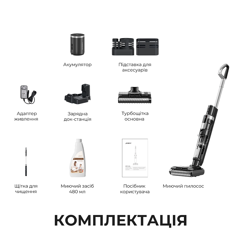 Бездротовий миючий пилосос Jimmy HW9