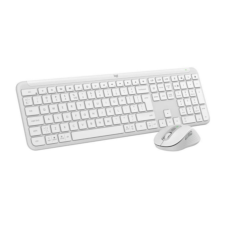 Комплект (клавіатура, миша) Logitech Signature Slim Combo MK950 OffWhite (920-012491)