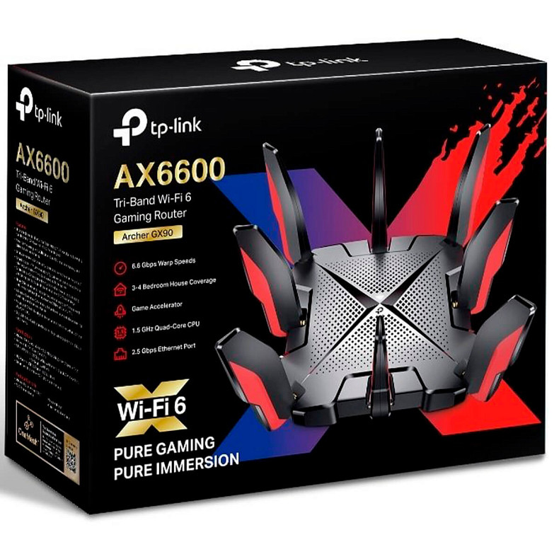 Wi-Fi Роутер TP-LINK ARCHER GX90 AX6600