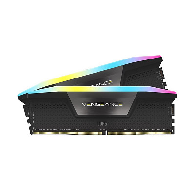 ОЗУ Corsair 2x48GB DDR5 5600 MHz Vengeance RGB Black (CMH96GX5M2B5600C40)