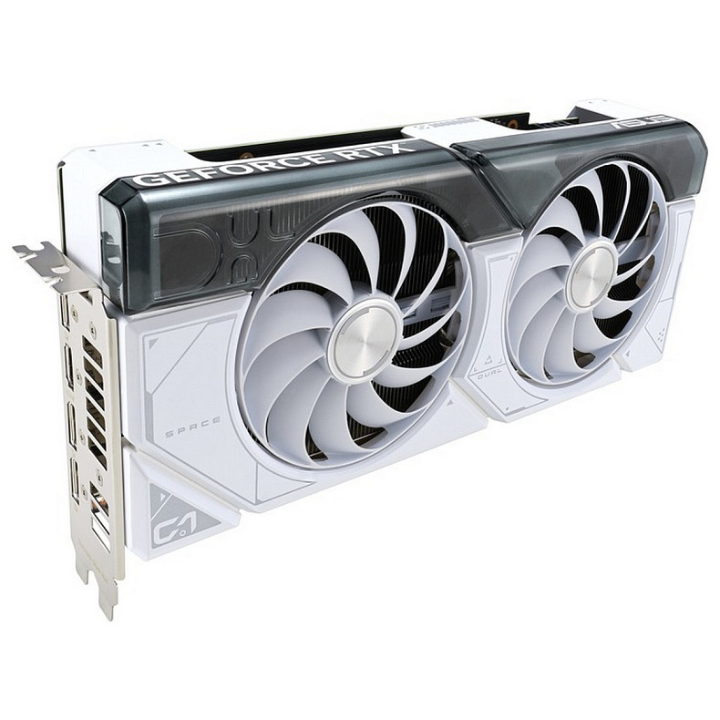 Видеокарта RTX 4070 12GB GDDR6X Dual EVO White OC Asus (DUAL-RTX4070-O12G-EVO-WHITE)