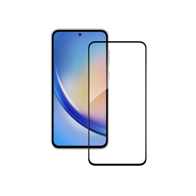 Захисне скло ACCLAB Full Glue для Samsung Galaxy A35 SM-A356 Black (1283126588778)