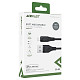 Кабель USB 2.0 Lighting USB-A, 1,2 м, 2,4A, TPE C3-02 Black Acefast