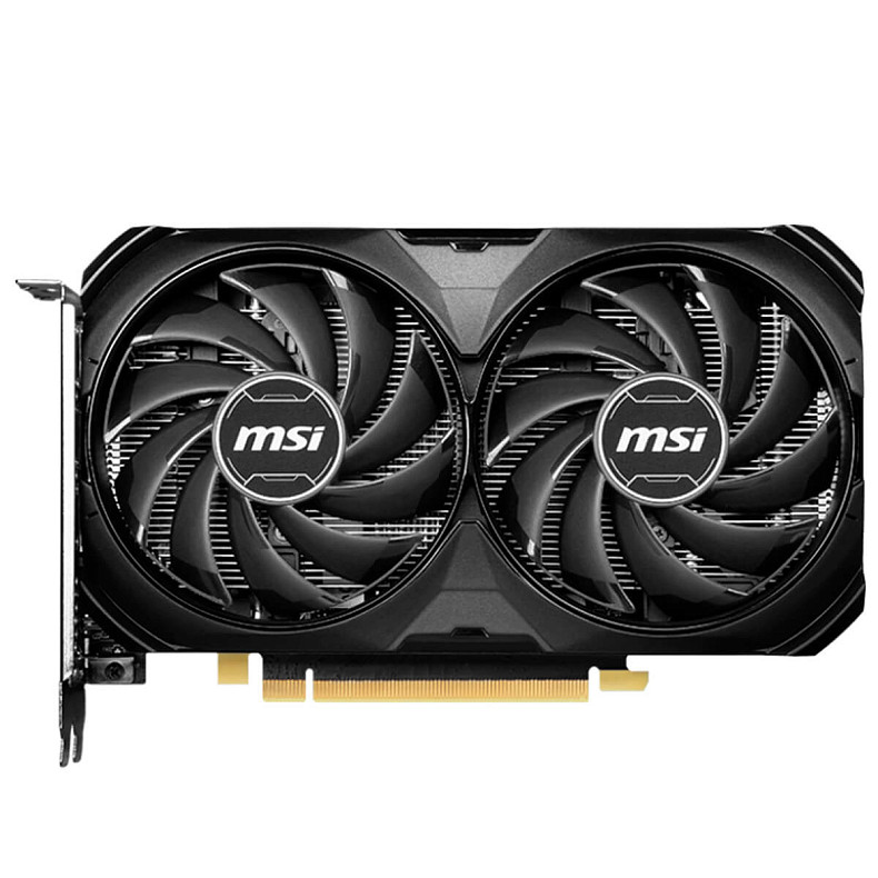 Видеокарта MSI GeForce RTX 4060 Ti 8GB GDDR6 Ventus 2X Black OC (GeForce RTX 4060 Ti VENTUS 2X BLACK 8G OC)