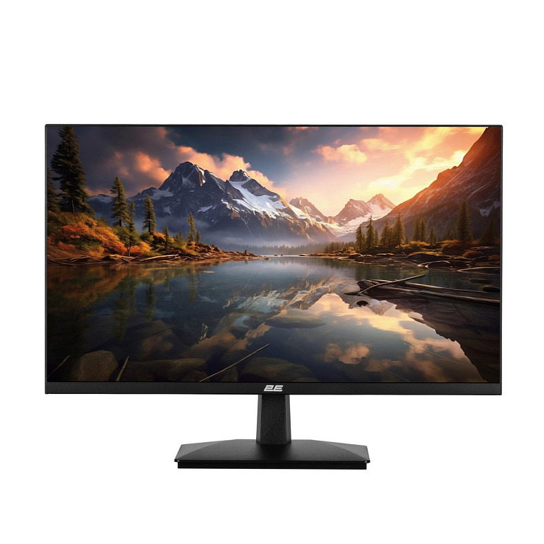 Монітор 2E 23.8" E2424B D-Sub, HDMI, VA, 100Hz, FreeSync