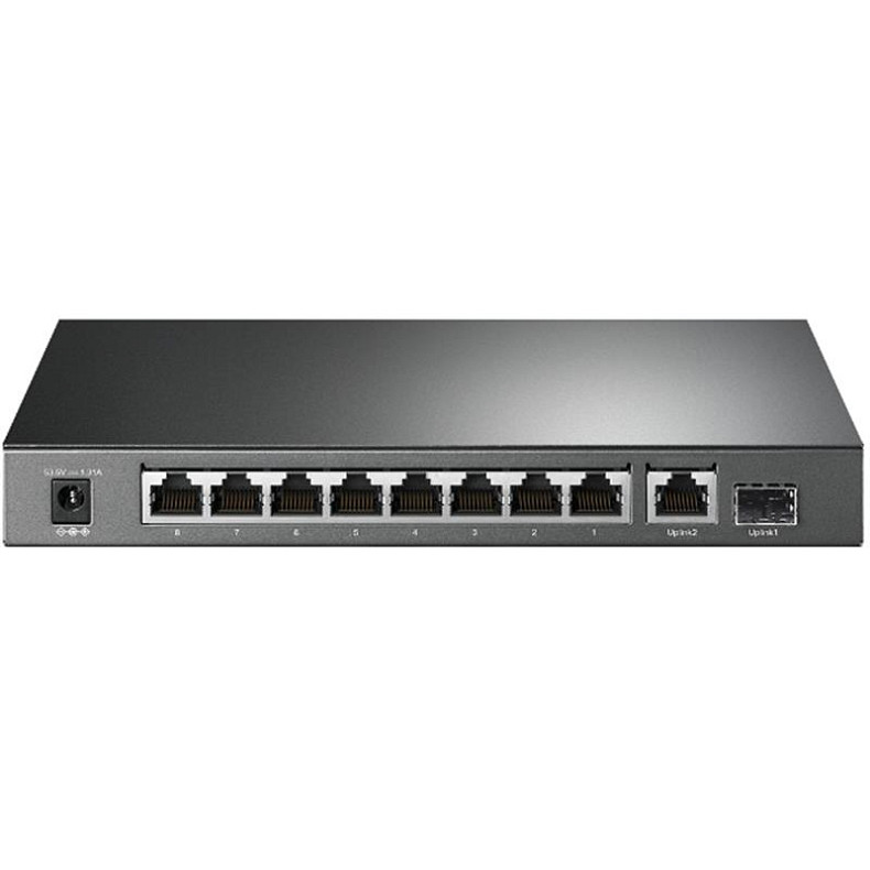 Коммутатор TP-Link TL-SG1210P (9хGE PoE+, 1xSFP/RJ-45, Max PoE 63 W)