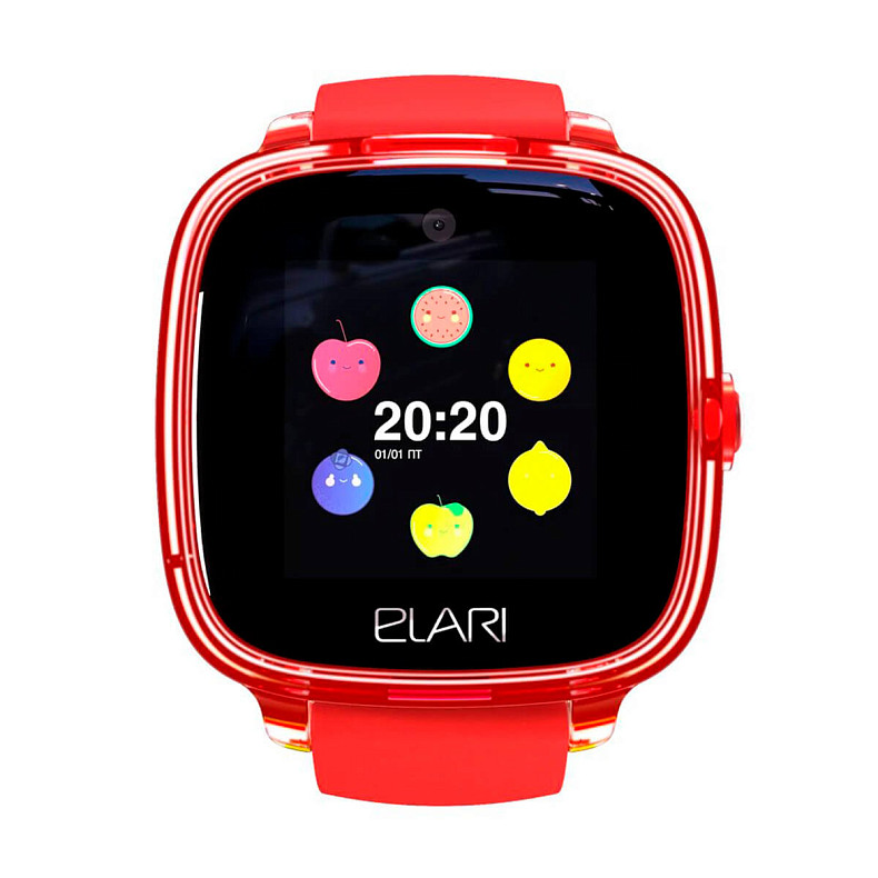 Дитячий смарт-годинник з GPS Elari KidPhone Fresh Red - червоний