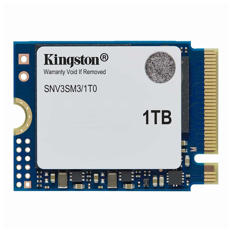 SSD диск Kingston NV3 1TB M.2 2230 PCIe Gen4.0 x4 NVMe 3D NAND (SNV3SM3/1T0)