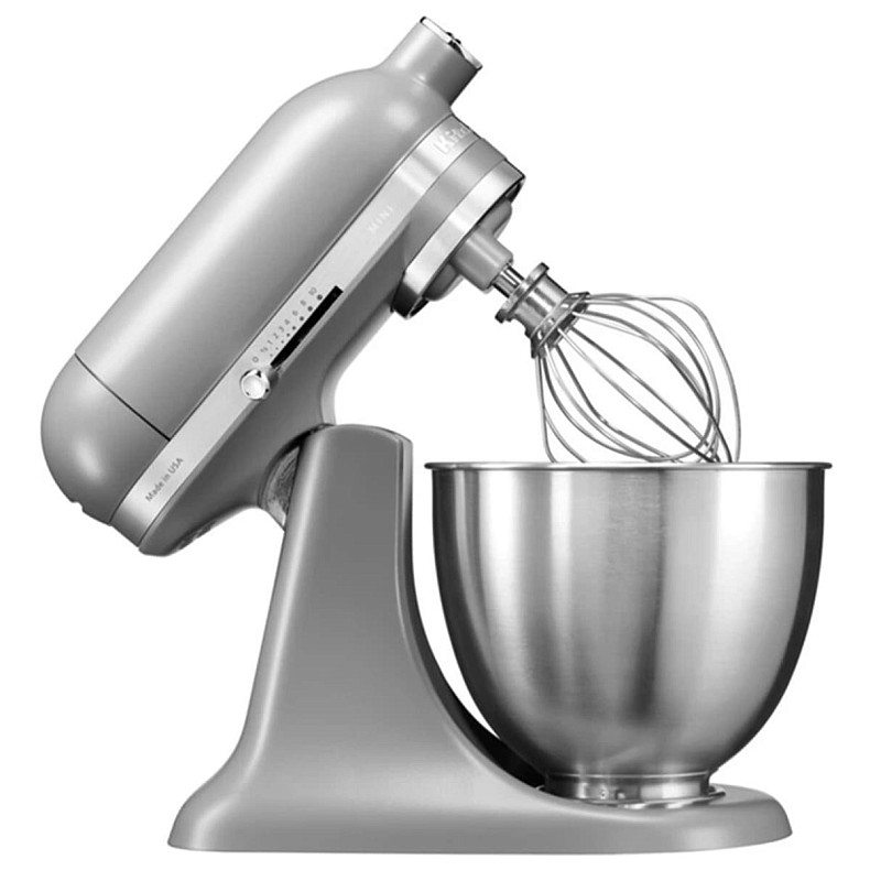 Кухонный комбайн KitchenAid Artisan MINI 3,3 л 5KSM3311XEFG с откидным блоком матовый серый