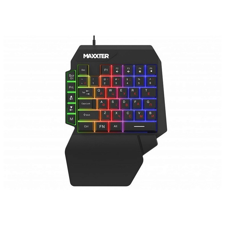 Клавиатура Maxxter KBG-OH-01B-UA Black