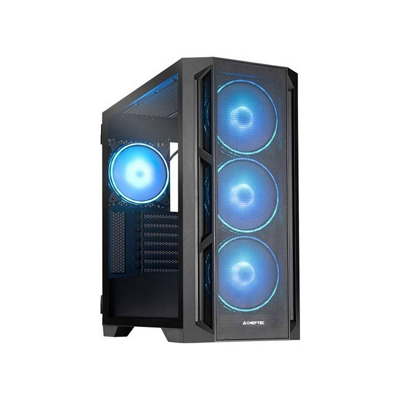 Корпус Chieftec Apex Lumo Black (GA-01B-L-OP) Без БП