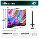 Телевизор HISENSE 43E7S