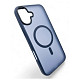Чохол-накладка BeCover Metal Buttons Case MagSafe для Apple iPhone 16 Plus Blue (712094)
