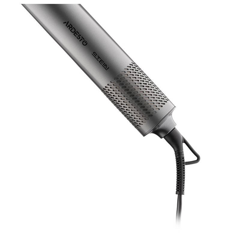 Стайлер Ardesto Stein, 1200-1400Вт, 3 швидкості, 3 темп.режими, іонизація, сірий