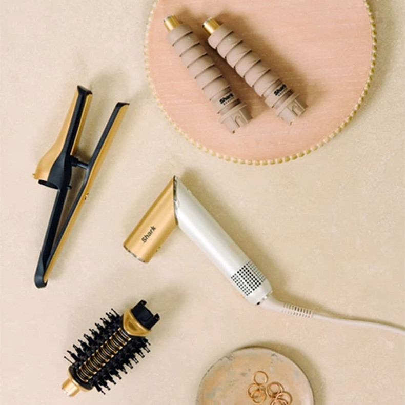 Стайлер Shark Glam Sleek Straight Waves & Curls Multi-styler HD6051SEU