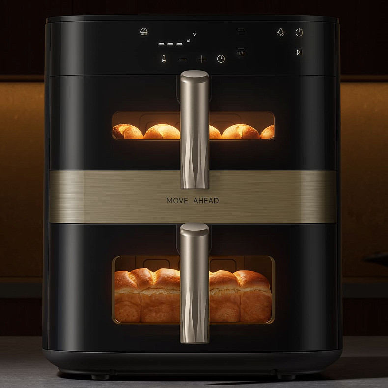 Мультипечь MOVA AeroChef FD40 Pro Black