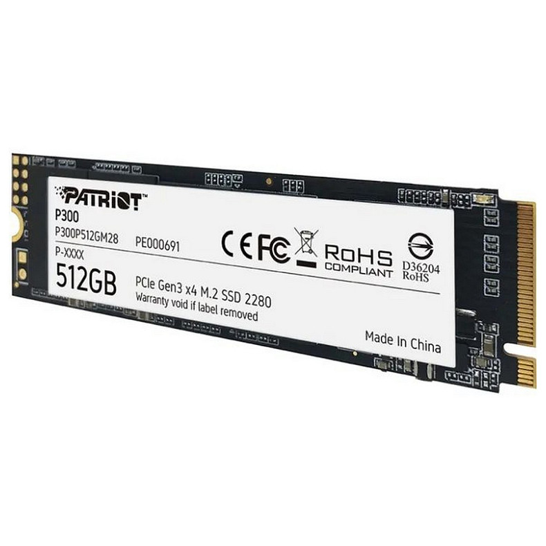 SSD диск 512GB HP S750 M.2 2280 SATA III 3D NAND TLC (16L56AA#ABB)