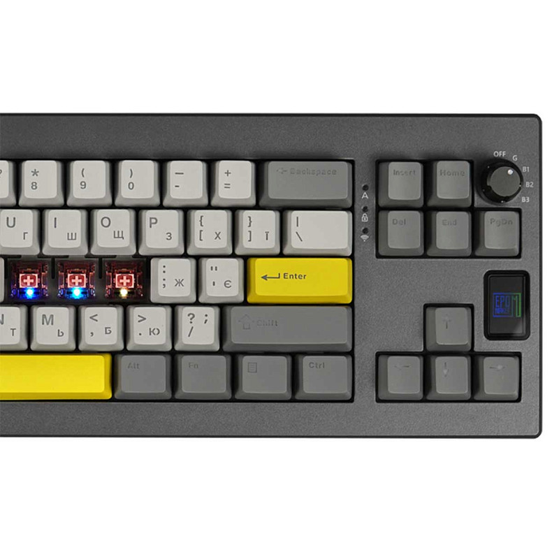 Клавиатура EPOMAKER Shadow-X Flamingo Black (SHX-B-F)