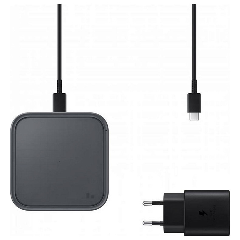 Беспроводное зарядное устройство Samsung Wireless Charger Pad 15W Black (EP-P2400BBRGRU)