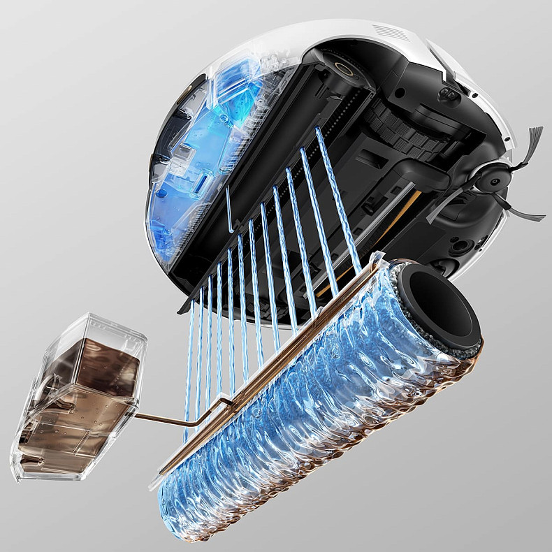 Робот-пылесос моющий MOVA S70 Pro Roller White