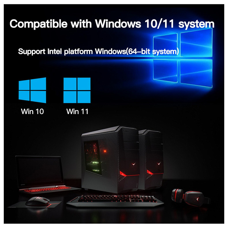 Беспроводной адаптер Fenvi FV-BE200NG Wi-Fi 7, Bluetooth 5.4 Tri-band 2.4G/5G/6GHz