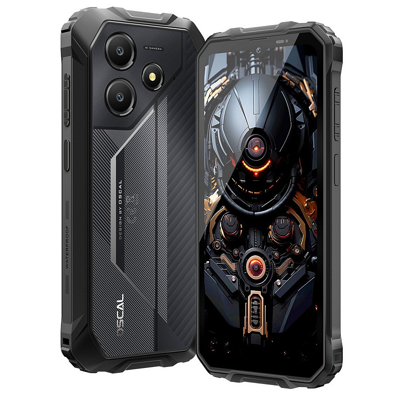 Смартфон Oscal Marine 2 8/256GB Black