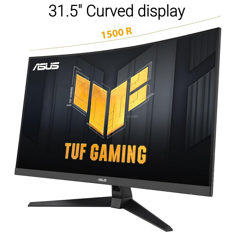 Монитор Asus TUF Gaming VG32WQ3B 31.5" IPS 180Hz Black Curved (90LM0AP1-B01171)