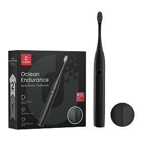 Электрическая зубная щетка Oclean Endurance Electric Toothbrush Black - черная