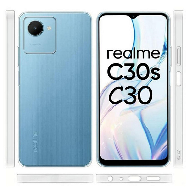 Чохол-накладка BeCover для Realme C30/C30s Transparancy (708669)