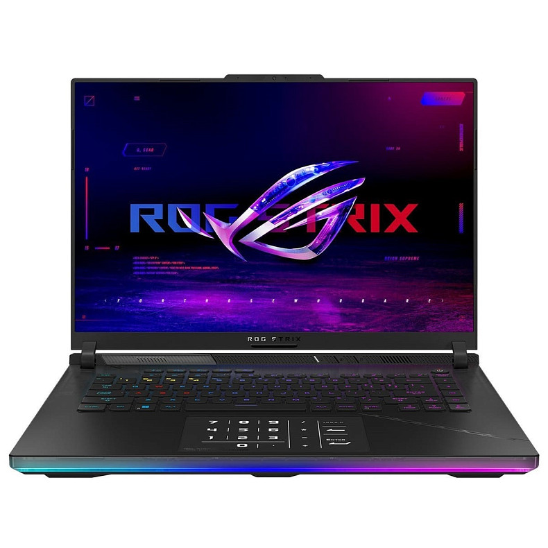 Ноутбук Asus 16QHD+M/i9-14900HX/32/2TB SSD/RTX 4080 12G B/DOS/BL/M/Bag/Off Black G634JZR-RA124X